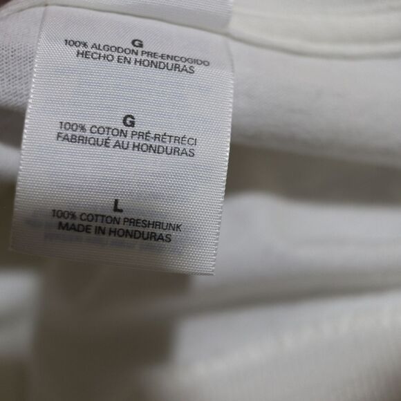 Gildan Vintage Mel's Diner White T-shirt Back Graphic Old Classic Cars LG - Picture 15 of 16